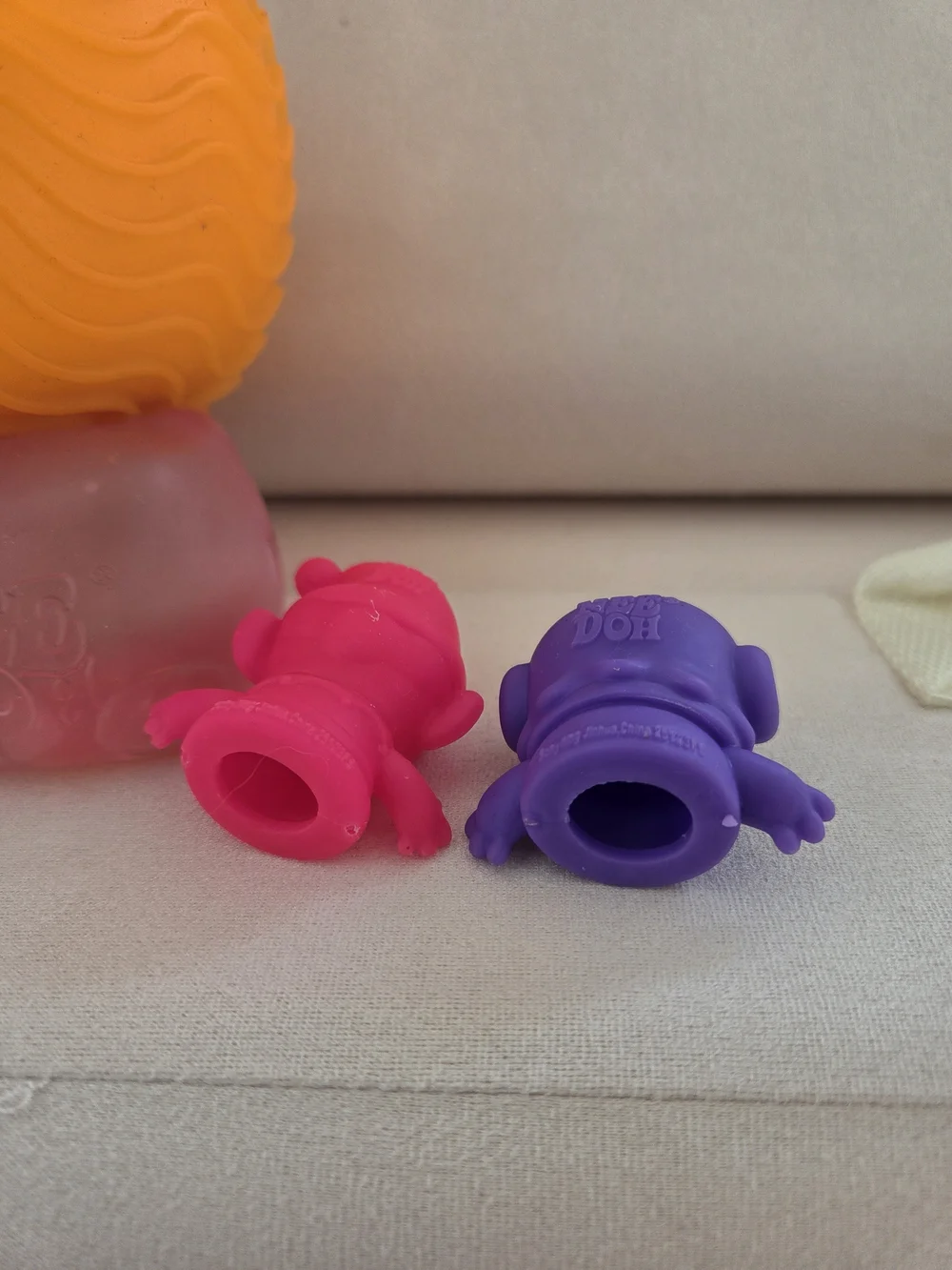 NeeDoh Fidget Toy Bundle - Super NeeDoh, Needoh Cubes, and Finger Puppets
